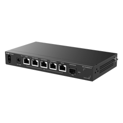 Router Balanceador con Función SD-WAN, PoE+ hasta 110 Watts, Hasta 5 Servicios de Internet y hasta 400 clientes con desempeño de 2.5 Gbps, un puerto SFP+ 10G