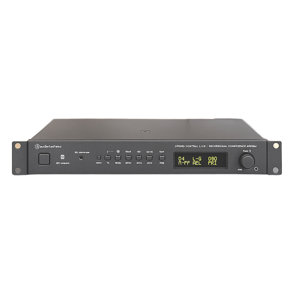 Unidad de Control Híbrida | Sistema de Conferencias Profesional | Control Infrarrojo y Cableado | Grabación USB Integrada | Audio Digital 24-bit