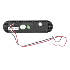 Luz Auxiliar Ultra Brillante  IP67 de 6 LEDs, Color Ambar/Claro, con mica transparente y bisel negro