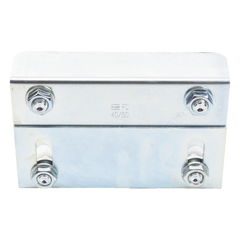 Guia Superior Ajustable Para Puertas Corredizas Con 4 Rodillos de 30 mm