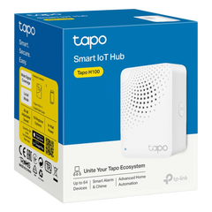Hub IoT Inteligente / 3 en 1 Hub-Timbre-Alarma / 64 Dispositivos / 2.4 GHz Wi-Fi + 868 MHz / 19 Tonos 90 dB / Material V-0 UL94