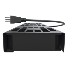 Kit de 3 Ventiladores 110 Vca (12 x 12 cm) con Clavija para Gabinete de Piso