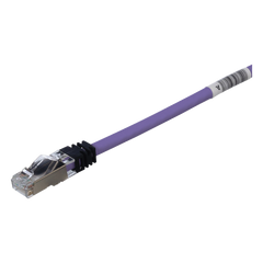 Patch Cord Cat6A, Blindado S/FTP, CM/LS0H, 1.52 Metros (5 Pies), Color Violeta