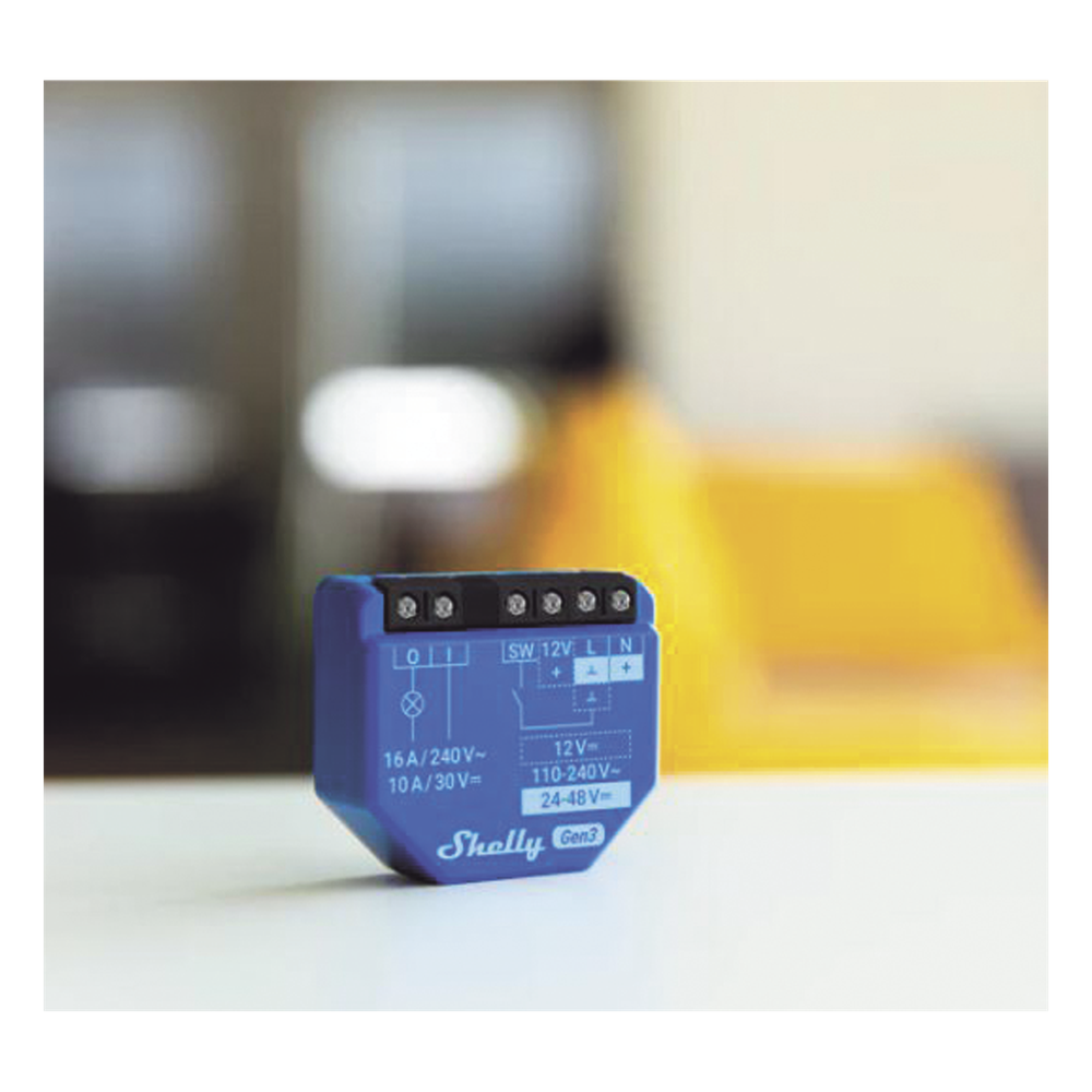 Relevador inalámbrico inteligente 16A, 110-230 V, 1  salida de contacto seco, compatible con asistente de voz Alexa, Google Home