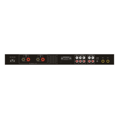 Amplificador de Audio | 2 x 60W | Baja Impedancia 4 - 8&Omega; | Reproductor Bluetooth, USB, SD | Efectos Integrados Delay, Echo, Repeat