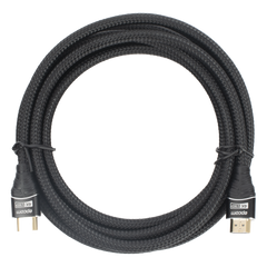 Cable HDMI de 3 Metros (9.84 Pies) | Alta Definición | Longitud | Versión 2.0 | Alta Velocidad 18Gbps | 4K@60Hz | Conectores Chapados en Oro | Tipo Redondo