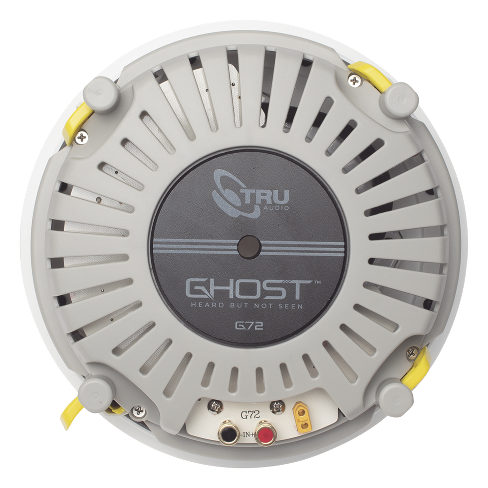 Altavoz de 7 " | montaje de Techo | Diseño TruGrip | Instalacion Sin Herramientas | Woofer de Polipropileno Blanco con Quick Connect