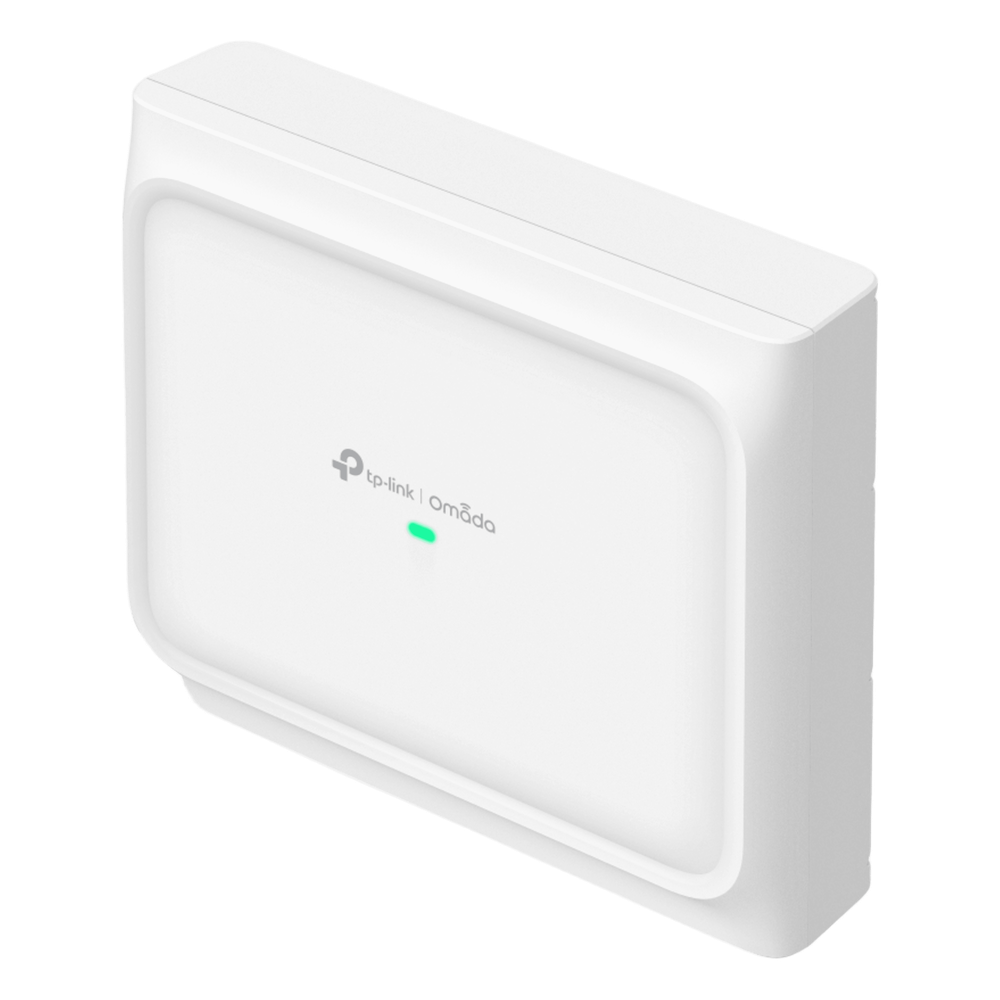 Punto de Acceso Wi-Fi 7 Exterior Tri-Banda / Omnidireccional IP68 / 11 Gbps (US) / 2.4G+5G+6G con AFC / 2.5G PoE+ / Cobertura 300 m² (3,200 ft²) / Gestión Omada SDN / GPS
