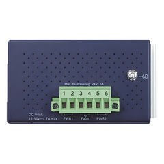 Switch PoE Industrial No Administrable de 4 Puertos PoE 10/100/1000T 802.3at, 2 Puertos SFP 10/1000X