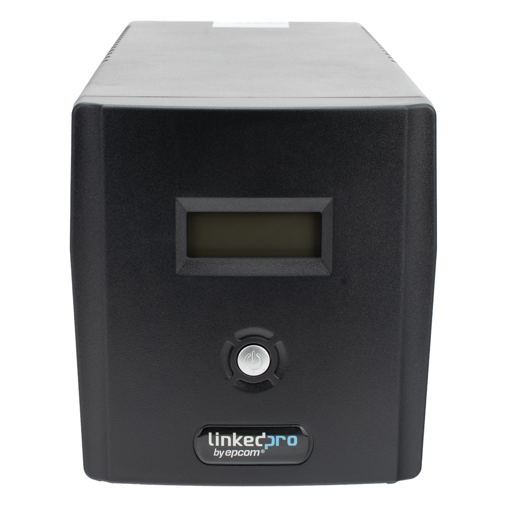 UPS 1200VA/720W Pantalla LCD / Línea Interactiva 120Vca / 6 tomas 5-15R (4 Respaldadas) / Regulación de Voltaje / Protección RJ45