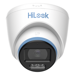 [Dual Light + ColorVu] Turret TurboHD 3K / 5 Megapixel / Lente 3.6 mm / 40 mts IR EXIR + 40 mts Luz Blanca / Micrófono Integrado / Exterior IP67 / dWDR