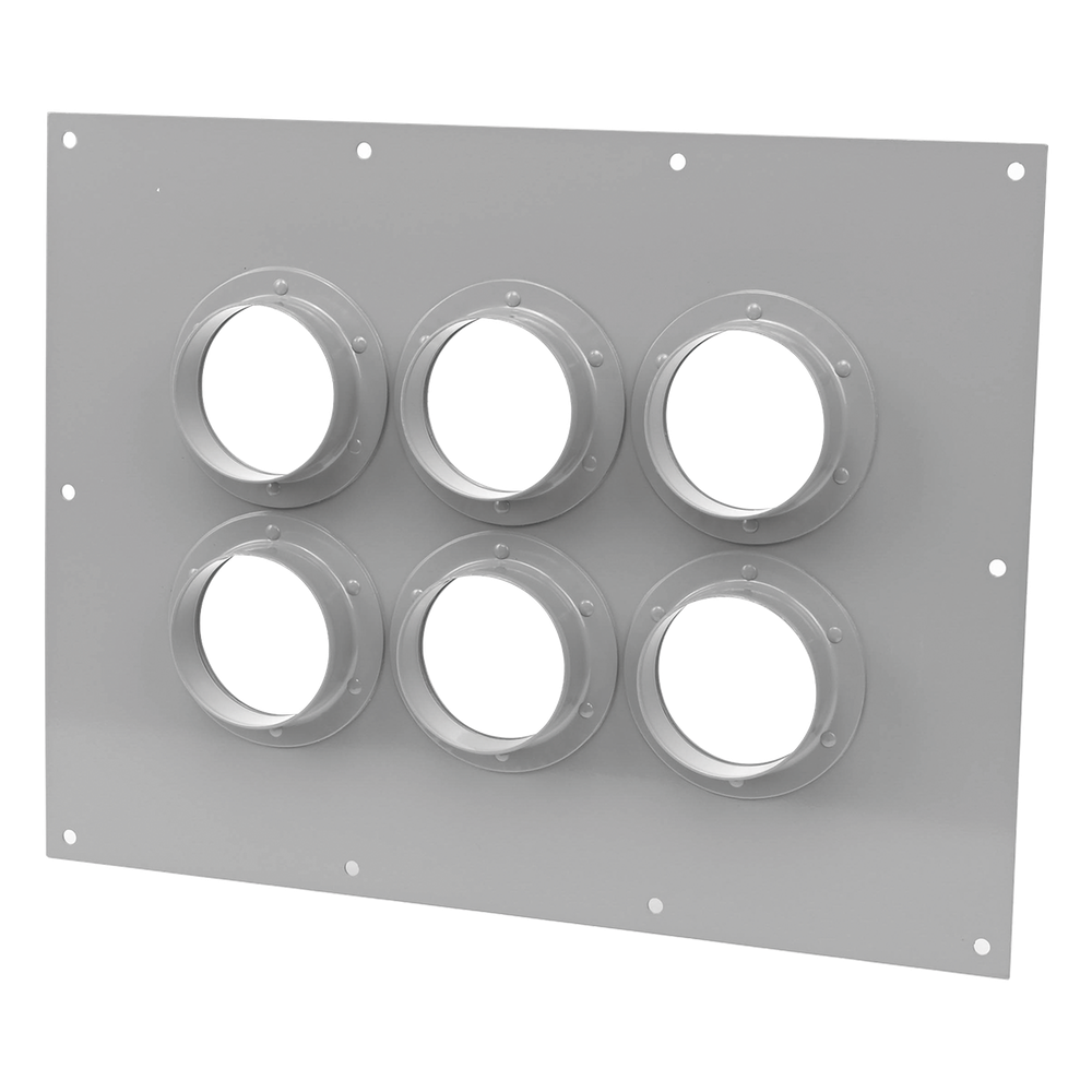 Placa Pasamuro con Capacidad de 6 Botas de 4