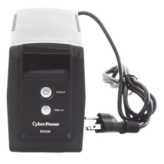 UPS de 900 VA/420 W, Topología Línea Interactiva, Entrada 120 Vca NEMA 5-15P, y 6 Salidas NEMA 5-15R, Con Regulador de Voltaje (AVR)