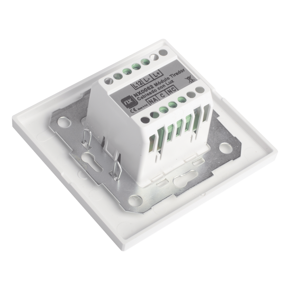 Modulo de Pared para Tirador de Baño para Hospital con LED Indicador / Compatible con NX0019/B, NX0015 y NX1021