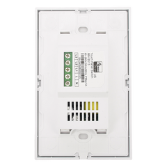 (ZWAVE) Interruptor On/Off panel táctil touch inalámbrico Zwave Plus 3 botones. Compatible con Hubitat HC8, Álula  M2M, otro