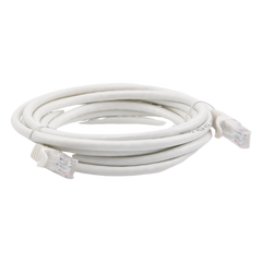 Cable de Parcheo UTP Cat6 - 3.0 Metros (9.84 Pies) - Blanco
