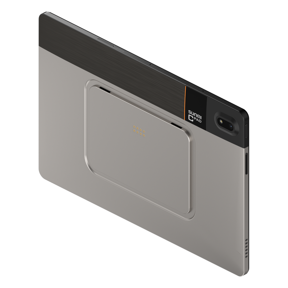 Tablet Comercial 11" SUNMI CPad / Octa-Core Qualcomm / 8GB RAM + 128GB ROM / Wi-Fi 6E / Bluetooth 5.3 / NFC / Escáner 2D Láser / Batería 8000mAh / IP54 / SUNMI OS 4.0 (Android 14)