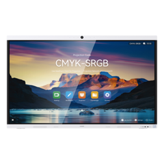 HUAWEI IdeaHub B3, Pantalla interactiva para Colaboración Inteligente, 86", 4K UHD, Harmony, Wi-Fi 6, Seguimiento de Voz, BYOM, Administración desde la Nube Gratis, blanco Jade