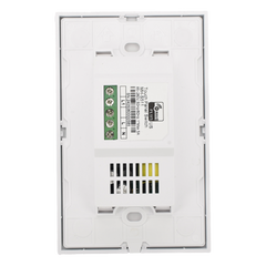 (ZWAVE) Interruptor On/Off panel táctil touch inalámbrico Zwave Plus 1 boton. Compatible con Hubitat HC8, Álula  M2M, otro
