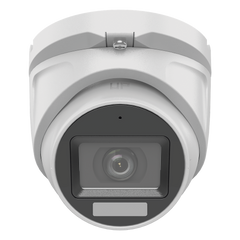 [Dual Light + ColorVu] Turret TURBOHD 3K megapixel / 30 mts IR + 20 mts luz blanca/ Lente 2.8 (105° de Visión) / Exterior IP66 / Audio por Coaxitron / TVI-AHD-CVI-CVBS / Metal  / Smart-Hybrid light