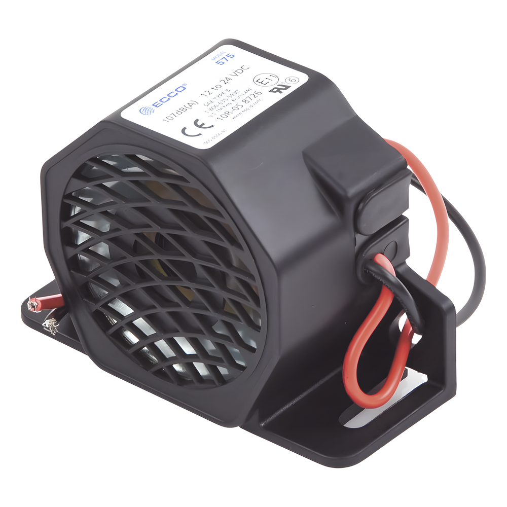 Alarma de Reversa Vehicular, 107 DBA, 12-24 VDC