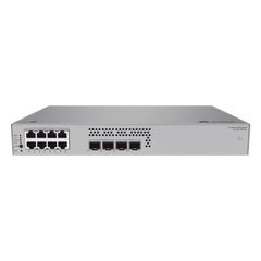 Switch de Acceso eKit Administrable / Capa 2 / 8 Puertos PoE+ Gigabit + 2 SFP + 2 SFP+ / PoE Perpetuo / Presupuesto PoE 128 W / Sin licenciamiento