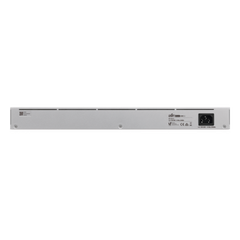 UniFi Switch USW-24, Capa 2 de 24 puertos 10/100/1000 Mbps + 2 puertos 1G SFP, pantalla informativa