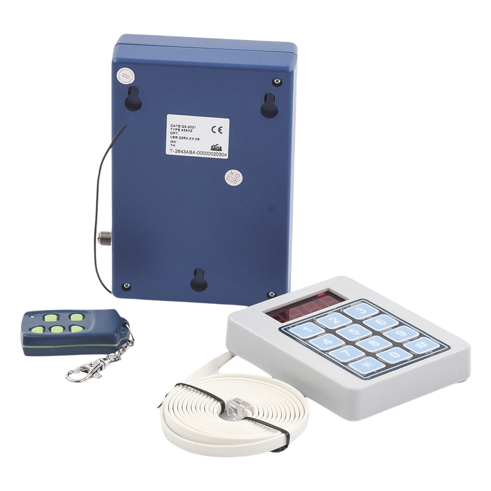 Receptor Inalambrico Universal, Mando a Distancia, Controles Administrables, Hasta 1600 usuarios, compatible con Barreras y Motores de puertas