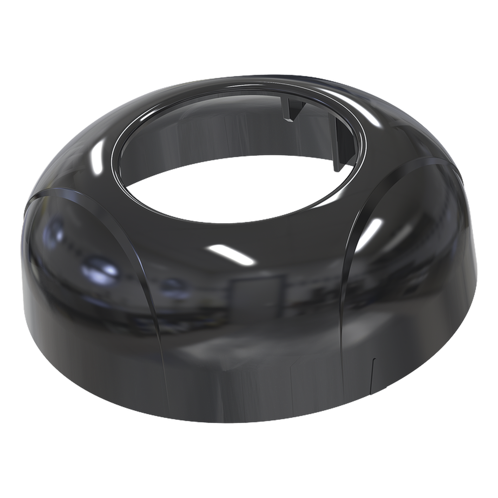 Estrobo Oculto de 12 LED, Brida negra, 12 Vcd, Clara, Lente transparente