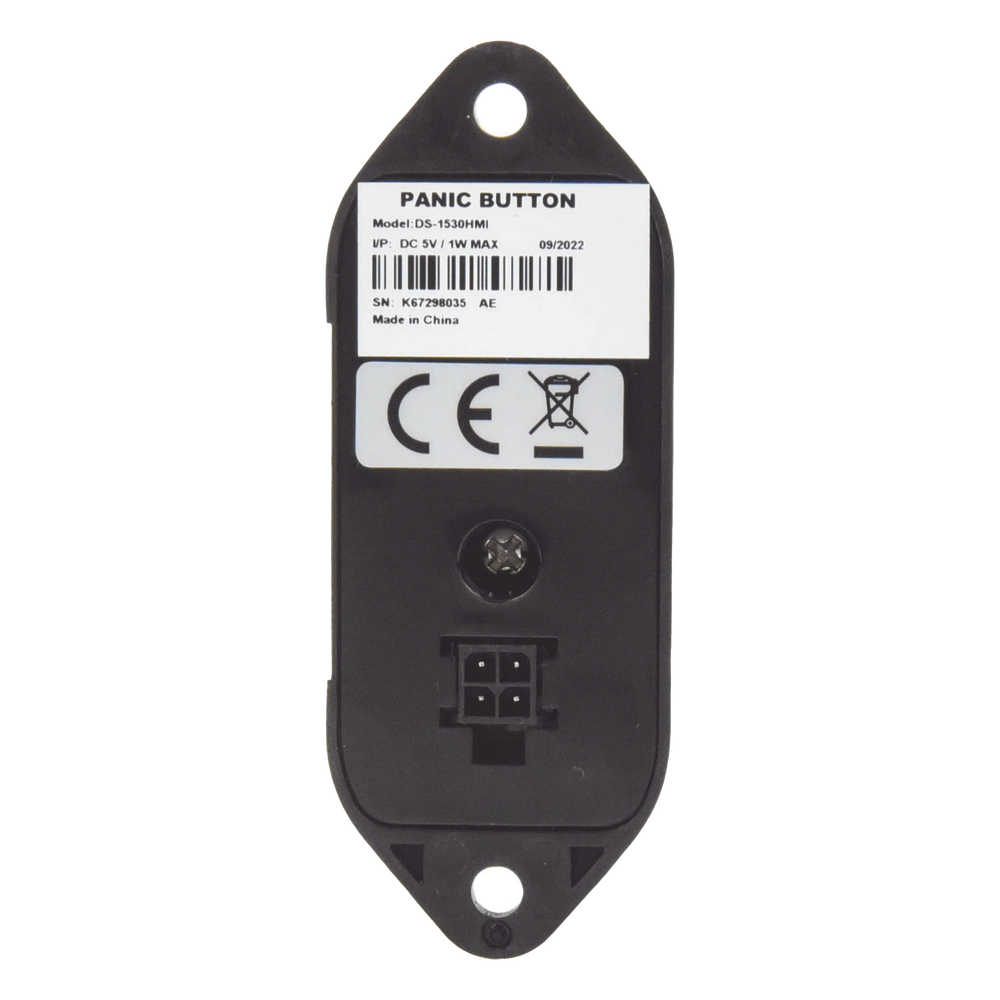 Botón de pánico para Activación de Alarma de Emergencia / Compatible con DVR´s Móviles HIKVISION