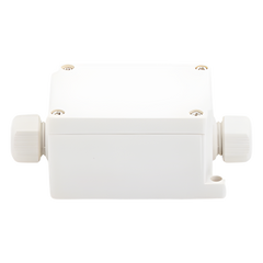 Caja de Conexión Exterior con Conexión Lateral para 4 Líneas (doble tornillo). Incluye Glándulas.