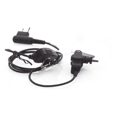 Micrófono-Audífono de 1 cable con tubo acústico para radios DEP450, EP450, MAGONE y TC500/600/700, PD506