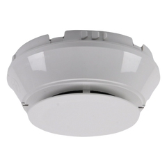Detector de humo fotoeléctrico direccionable FlashScan, sensibilidad preajustada 1.5%, para lazo SLC de 2 hilos, color blanco
