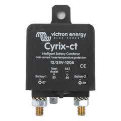 Cyrix-CT 12/24 V 120 A / Combinador Inteligente de Baterías en Vehículos y Embarcaciones