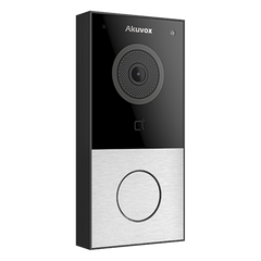 DOORBELL / WIFI / 100% en la Nube / POE / Bluetooth / NFC / Lector de Tarjetas MIFARE / Notificación en APP /  Llamada Telefónica / SIP / ONVIF / IP65 / Cámara 2 MP / Botón con Iluminación / Control de 1 Puerta