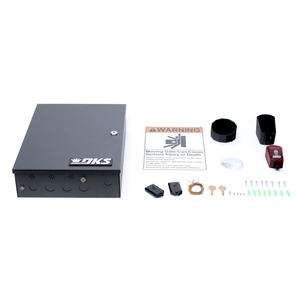 Cuadro de Mando Para Operadores Abatibles Doorking 6006-380 / Soporta Respaldo de Baterias