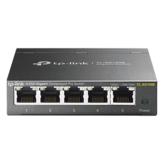 Switch Escritorio Easy Smart de 5 puertos 10/100/1000 Mbps / IGMP para Vigilancia / Calidad en el Servicio (QoS) / Gestión GUI