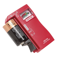 Probador de Baterías 9 Vcc / 1.5 Vcc [AA-AAA-C-D]