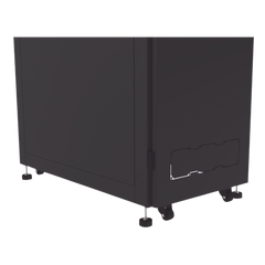 Gabinete para Telecomunicaciones Rack Estándar de 19", 42UR, 600 mm Ancho x 1000 mm Profundidad. Fabricado en Acero, Se envía el Gabinete Armado.