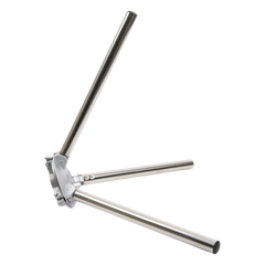 Plato giratorio con brazos para torniquetes AccessPRO serie AP1000HDM