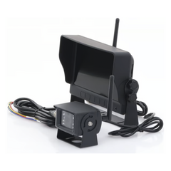 Camara de Reversa Inalambrica y Monitor para Vehiculos de Trabajo y Montacargas