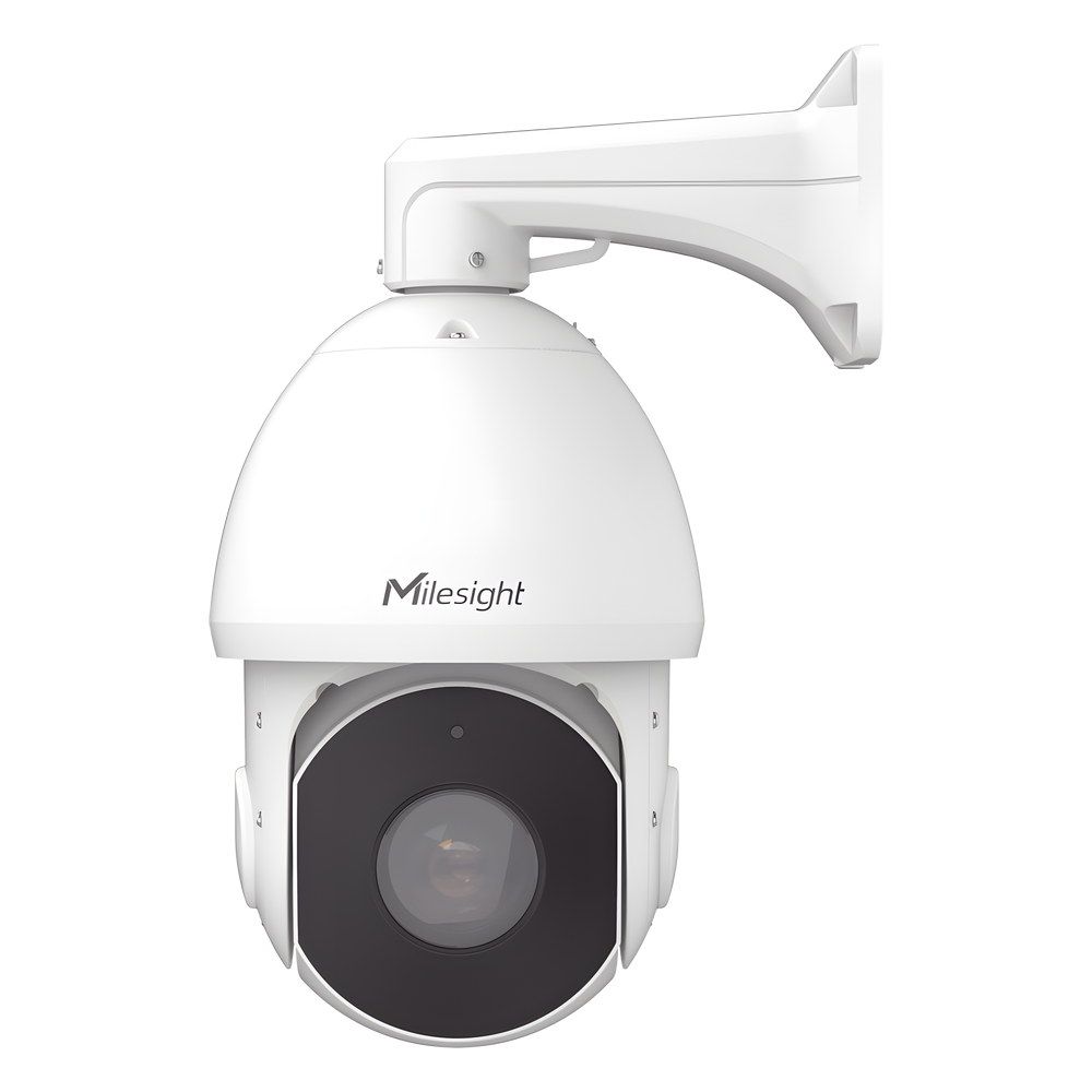 Cámara de Red Tipo Domo AI Zoom Óptico 42X / 4K HD 30fps / 140dB Super WDR / Control PTZ Inteligente / IR 300m / IP66 IK10 / ONVIF y VMS