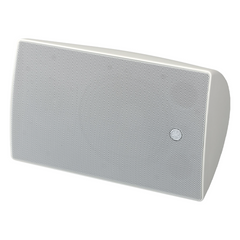 Altavoz de Montaje en Superficie, Woofer 8 Pulgadas | Tweeter 1 Pulgada | Bass-Reflex | IP35 | Ideal para Instalaciones Fijas | Par Color Blanco