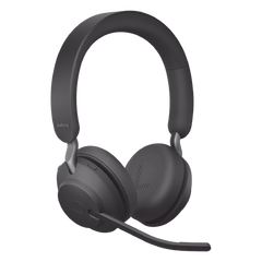 Jabra Evolve2 65, Auricular stereo versión UC con aislamiento de ruido activa, dongle USB-A indicador de ocupado (Busylight) (26599-989-999)