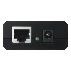 Splitter PoE  (15W) / Potencia de Salida Seleccionable (5 , 9 o 12 Vcc) / 2 puerto 10/100/1000 Mbps / Plug and Play