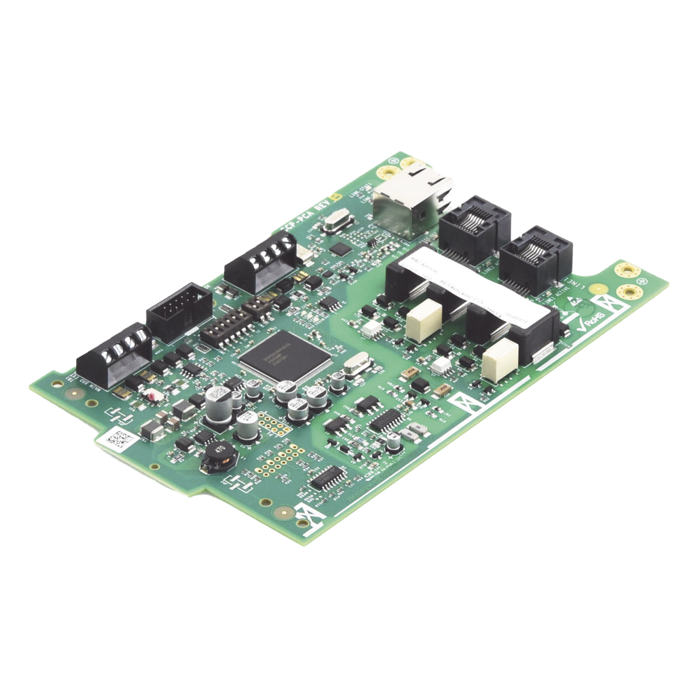Tarjeta de comunicación dual Ethernet IP y línea telefónica POTS para paneles direccionables ES-50XI y ES-200XI