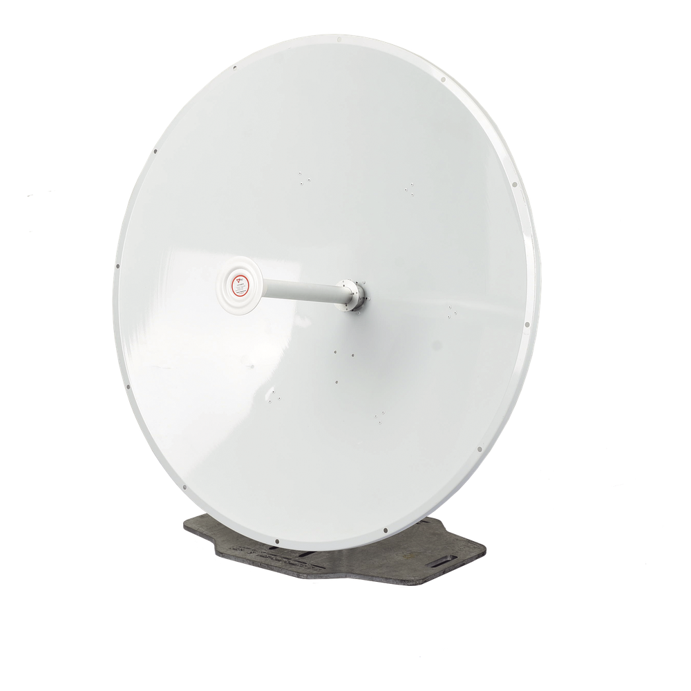 Antena direccional para radios C5x, C6x, B5x / Guía de onda para maximizar la conexión en transmisión / 4.9 - 6.5 GHz / 4ft / Ganancia de 36 dBi / Montaje incluido.