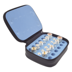 Kit de 18 Adaptadores TELE-DAPT RF 2000 con Estuche.