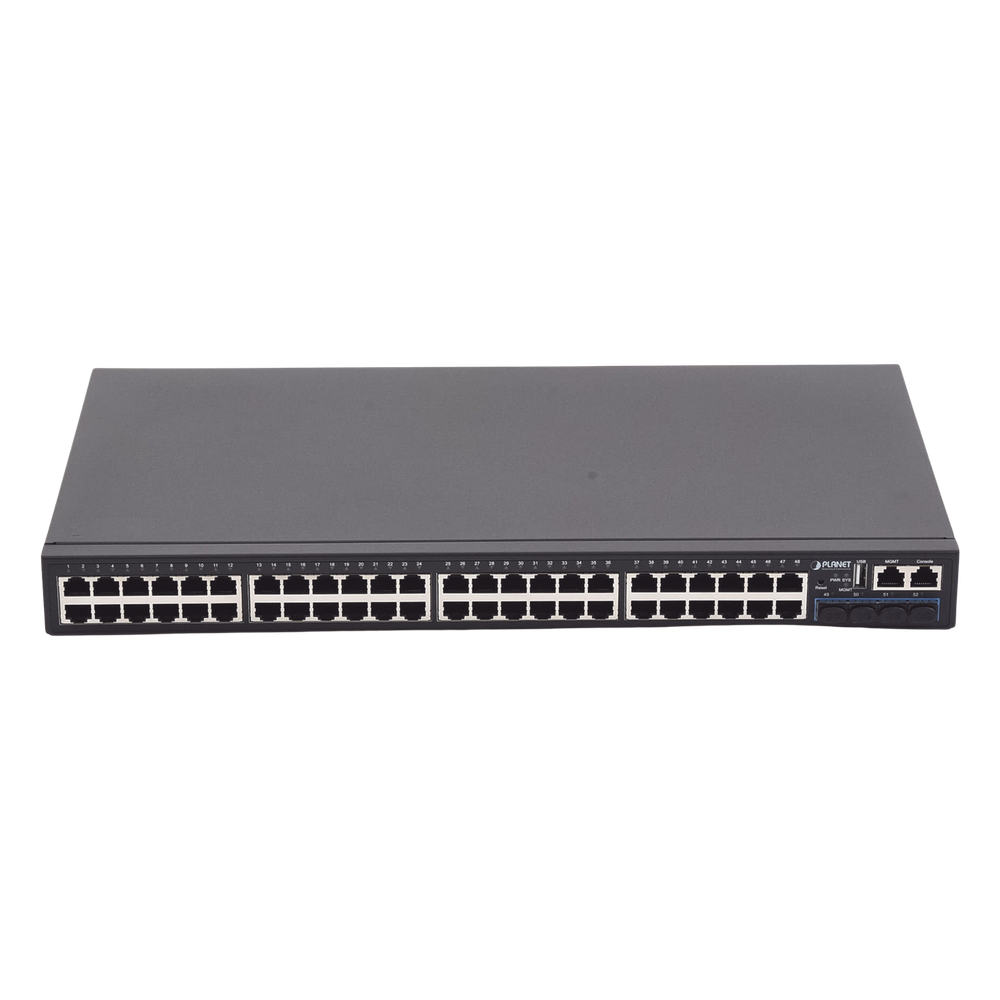 Switch Administrable Stackeable Capa 3, 48 Puertos 10/100/1000T, 4 Puertos 10G SFP+