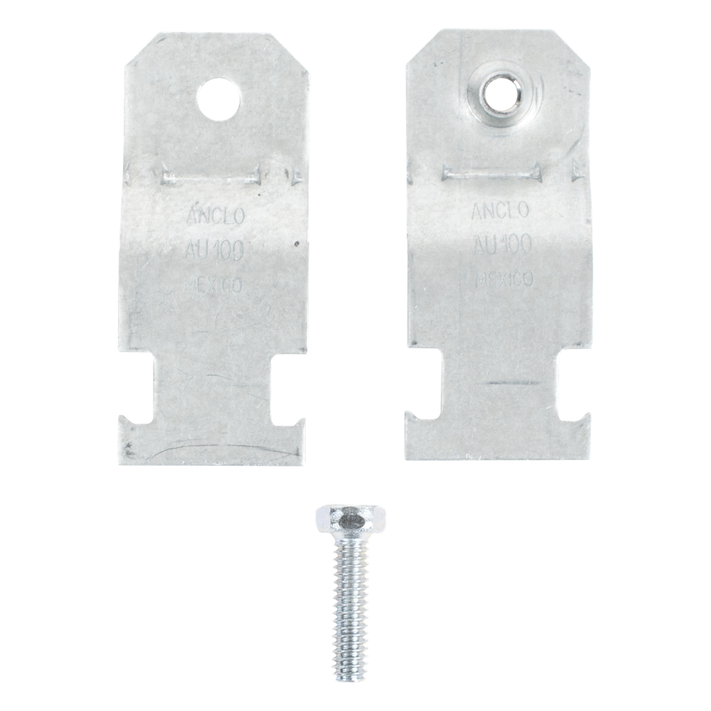 Abrazadera Unicanal para Conduit Pared Gruesa y PVC de 1 1/2" (38 mm).